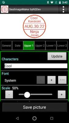 SealImageMaker byNSDev android App screenshot 19